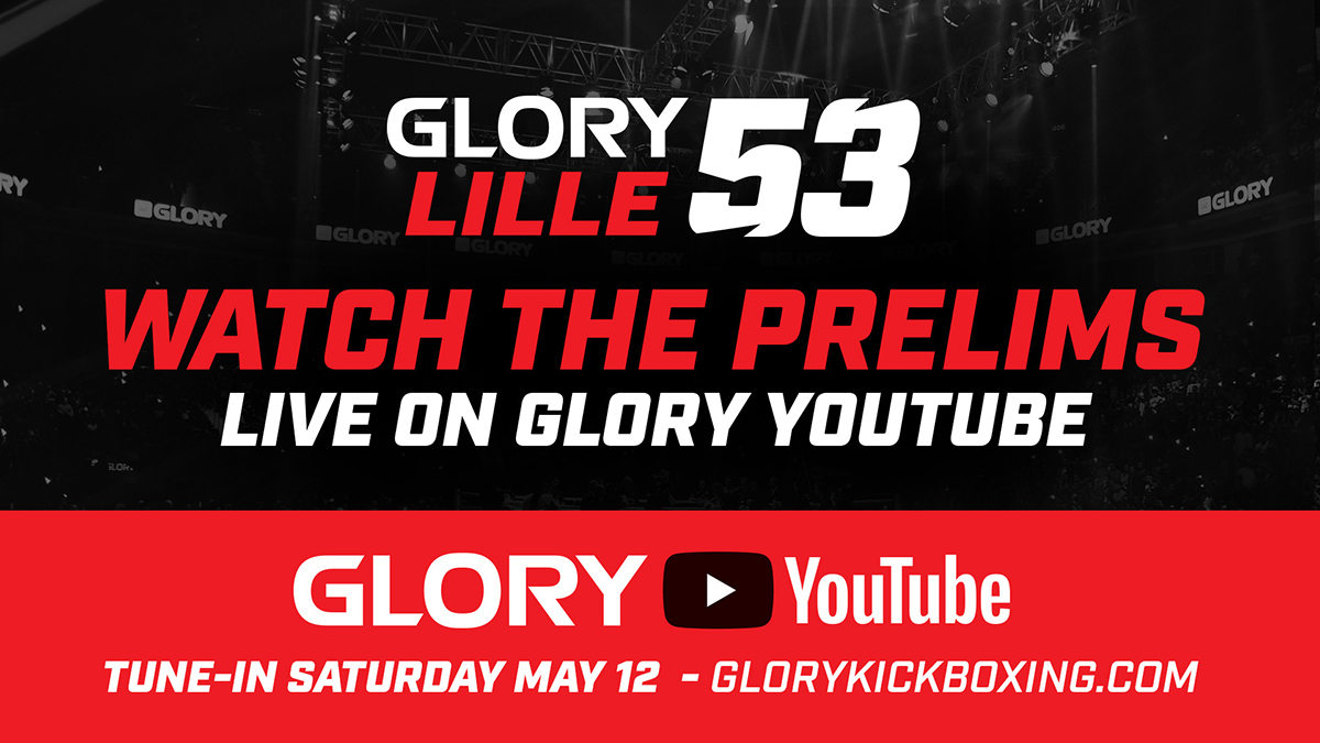 Four-Fight GLORY 53 Preliminary Card Announced