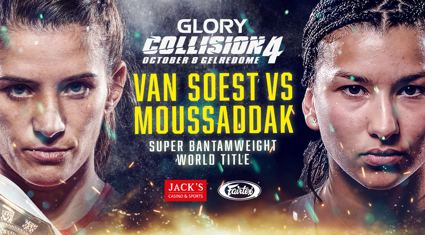 Two Title Fights added to GLORY: COLLISION 4 on October 8