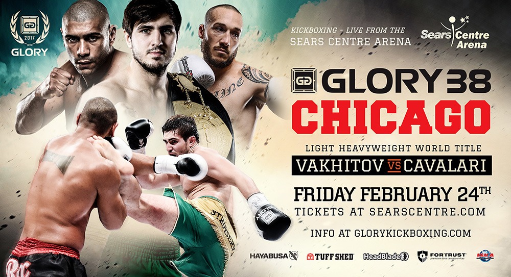 GLORY 38 SuperFight Series Gets New Headliner Finalizing Fight Cards for Friday, Feb. 24 in Chicago