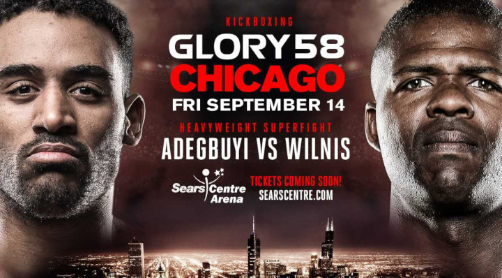 GLORY 58 Chicago Scheduled for New Date: Friday, Sept. 14