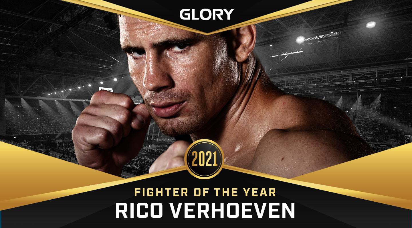 Rico Verhoeven wint GLORY 2021 Fighter of the Year award 