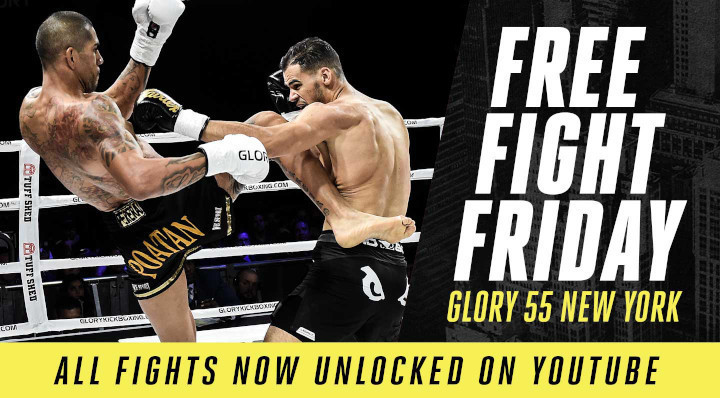 Free Fight Friday: GLORY 55 Fights Unlocked