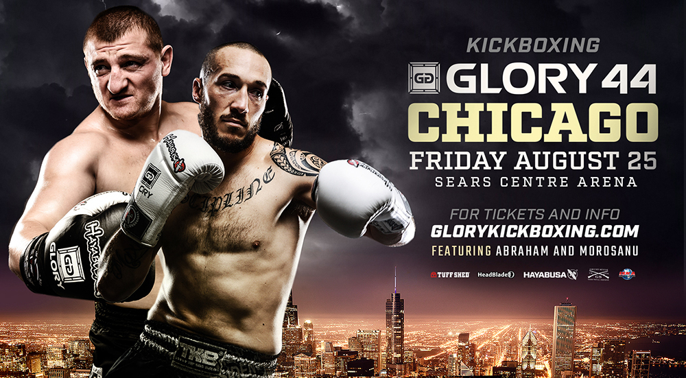 GLORY Returns to Sears Centre Arena for GLORY 44 Chicago and GLORY 44 SuperFight Series on Friday, Aug. 25