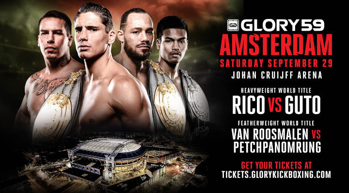 Rico Verhoeven Seeks Record Eighth Title Defense Against Dangerous Challenger Guto Inocente at GLORY 59