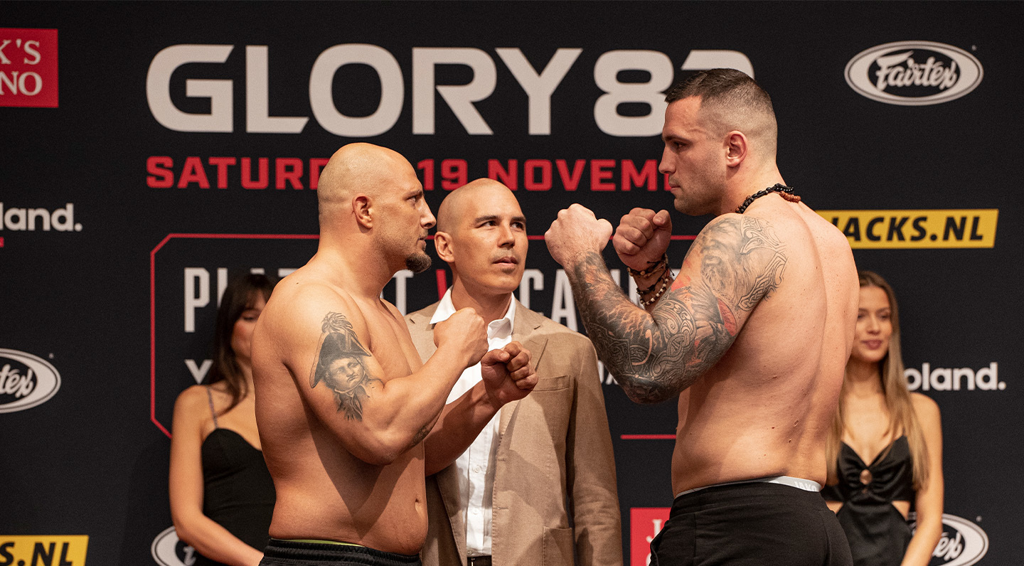 GLORY 82: Official Weigh-In Results