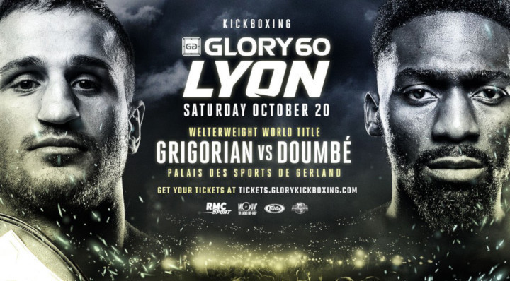 GLORY 60 Lyon Fight Card Finalized for Saturday, Oct. 20