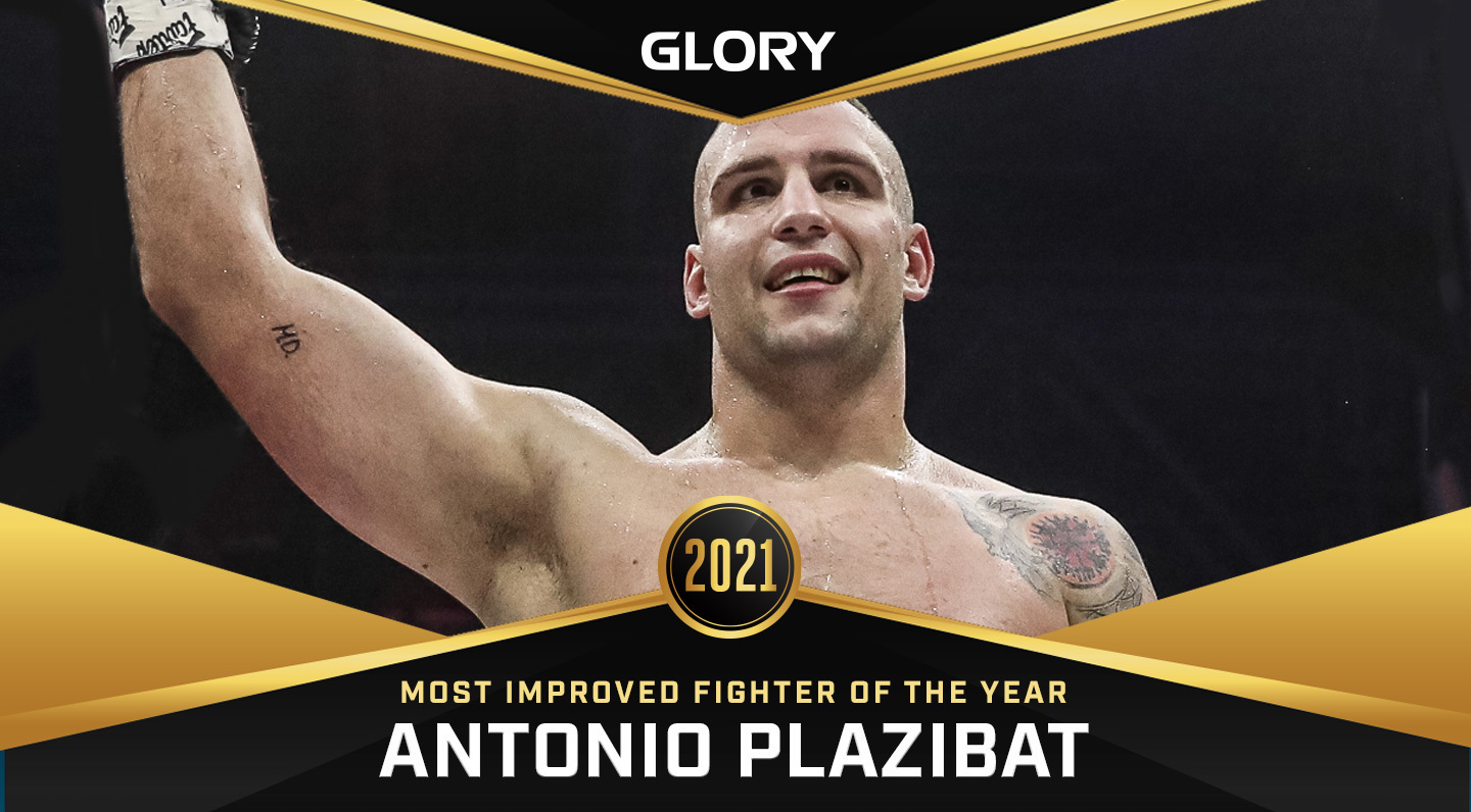 Antonio Plazibat wint 2021 Most Improved Fighter of the Year Award