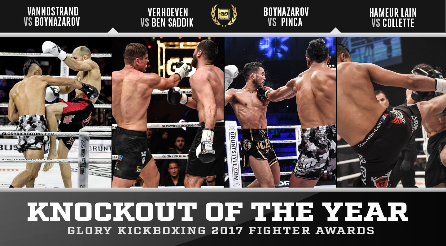 Nominations: GLORY Knockout of the Year 2017