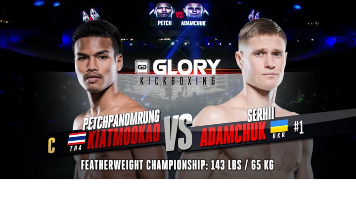 GLORY 63: Petchpanomrung vs Serhii Adamchuk (Featherweight Championship Bout) - Full Fight